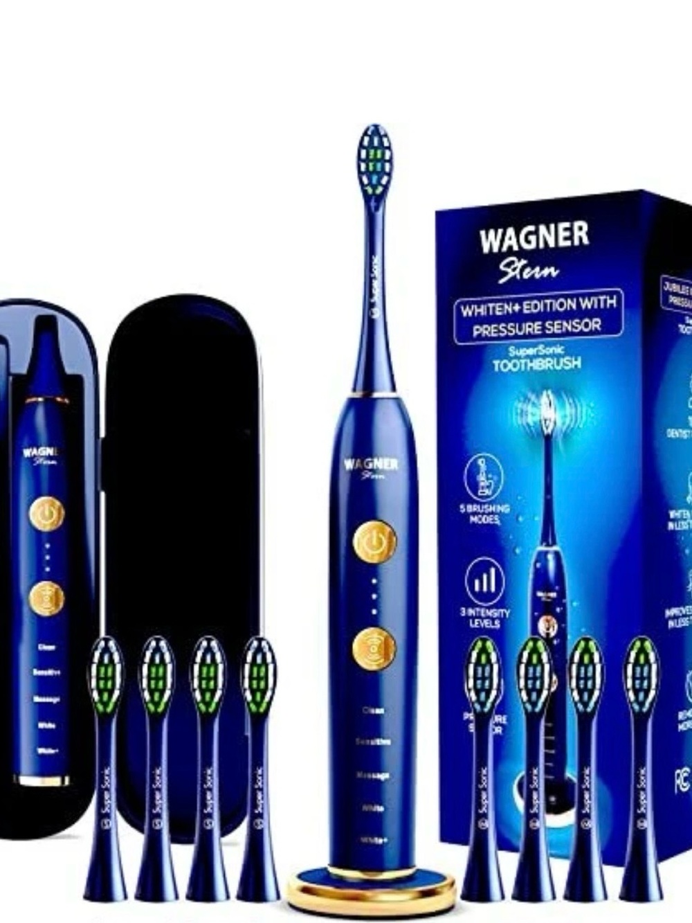 Wagner Stern Whiten+Edition with Pressure Sensor Electric Toothbrush